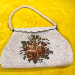 Antique beaded handbag
